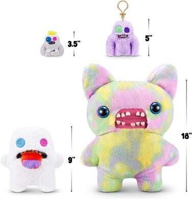 FUGGLER Hairy Fuggs, плюшевий набір 22 см, Oogah Boogah і Reeko