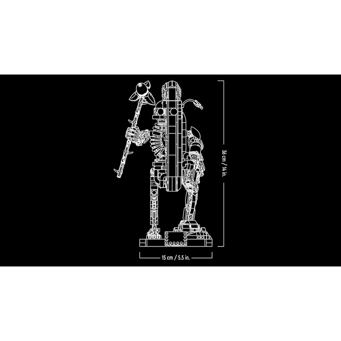 Колекційний конструктор LEGO Fortnite 77072, Фігурка Кістяного Шалі, 1414 деталей