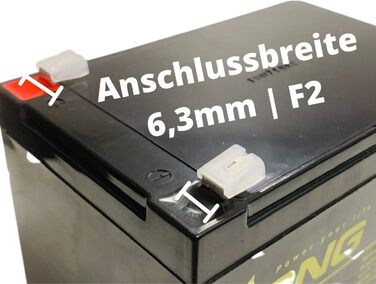 Свинцево-кислотний гелевий акумулятор 12V 12Ah для електровелосипедів, електросамокатів, інвалідних візків, ДБЖ, сонячної енергії, педелеків, велосипедів (10Ah, 12Ah, 13Ah, 14Ah, 15Ah)