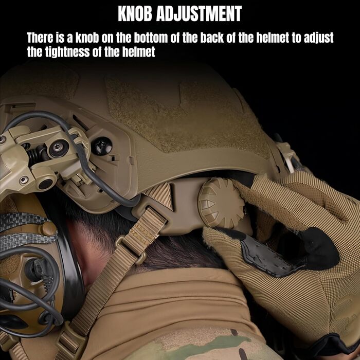 Тактичний шолом Fast SF High Cut, версія з піскоструминним покриттям, слоти для ремінця для навушників, отвори для підключення запасної маски, шоломи для страйкболу CS, чорний