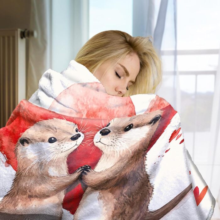 Подарунки на День святого Валентина для неї, подарунок на день народження для дівчини - Ультрам&39яка ковдра, подарунок для найкращої подруги, подарунки на день народження для дівчини 157 x 132 см