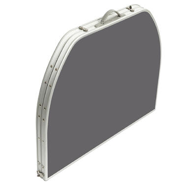 Стіл Bo-Camp Case Model Oval 150x80 cm Grey (1404399)