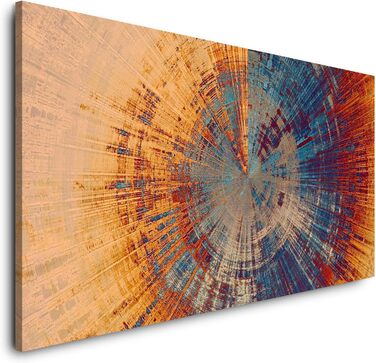 Абстрактний живопис 120 шт. 60 см Панорама полотна Картина XXL розмір Настінне мистецтво Вітальня Декоративне мистецтво Принти