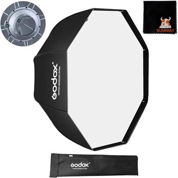 Восьмикутний Shade Bowens Softbox Портативні софтбокси Рефлектор Спалах Speedlite LED Відео Студія Спалах Світло Портрет