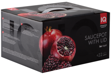 Каструля 22 см 4 л Be Royal IQ