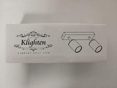 Стельовий прожектор 2 полум'я чорний, GU10 Стельовий світильник Прожектор поворотний, точковий світильник поворотний стельовий спо