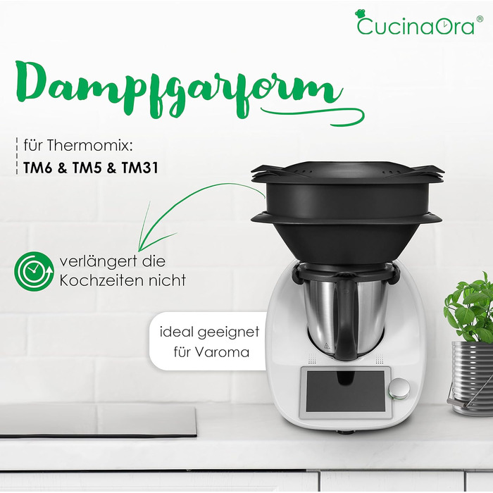 Аксесуари CucinaOra steamLEVEL Thermomix TM6 - Аксесуари Thermomix TM6 - Пароварка Thermomix TM5 TM31 - Аксесуари Termomix - Аксесуари для Thermomix Vorwerk