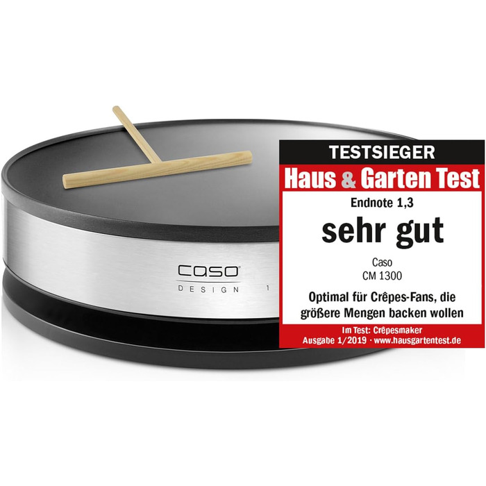 Млинниця, дуже велика поверхня для випікання ( 33 см), високоякісне антипригарне покриття, 8 режимів нагрівання, практичний слайде