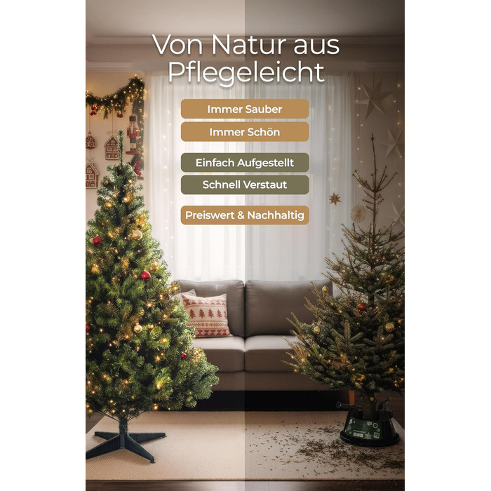 Штучна ялинка 180 см 4smile