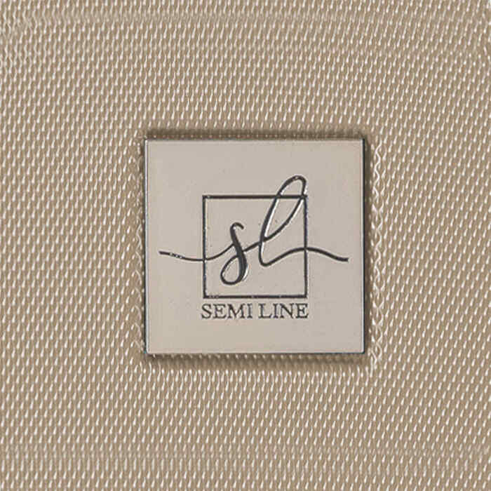 Бьюті-кейс Semi Line 5L Champagne/Black (T5674-1)