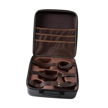 Стильна сумка-органайзер для кави, портативна сумка для зберігання кавового приладдя в подорожах, чохол для переноски кавоварок (включаючи капсульні), багатофункціональна сумка для кави на кожен день