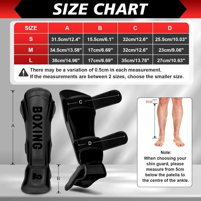 Щитки для гомілок NZQXJXZ для кікбоксингу з боксерськими рукавичками 16 унцій, щитки для гомілок муай-тай, регульовані захисні накладки на ноги із захистом підйому стопи, обладнання для тренувань з бойових мистецтв, ММА та спарингу
