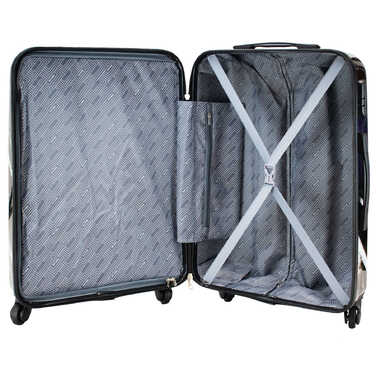 Валіза Semi Line 28' (L) Black Marble (T5730-3)