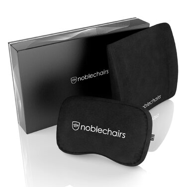 Комплект подушок з піни з ефектом пам&39яті noblechairs, подушки з піни з ефектом пам&39яті для ігрових крісел, ідеальна підтримка шиї, ергономічна подушка для офісного крісла