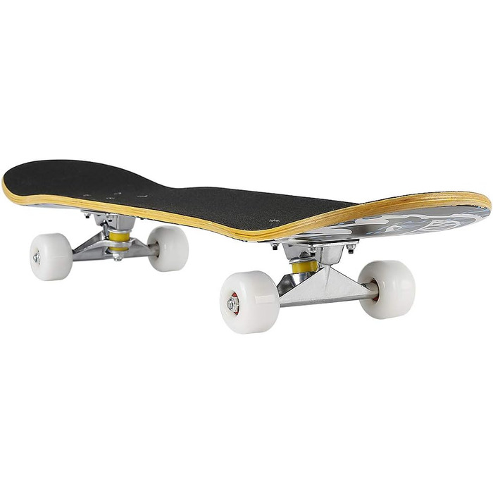 Скейтборд Letter Pattern Double Kick 31" 79.5x20 см 7-шаровий канадський клен повний круїзерний скейт для дітей підлітків дорослих універсальний стріт трюки увігнута дека літерний візерунок оригінал 2025