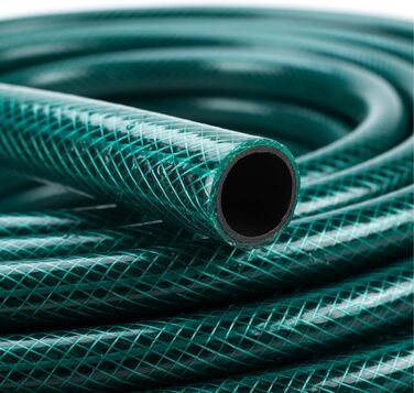 Шланг садовий Relaxdays, 70 метрів, 3/4 дюйма, 3-шаровий, стійкий до перегинів, УФ-стійкий, для поливу саду, зелений