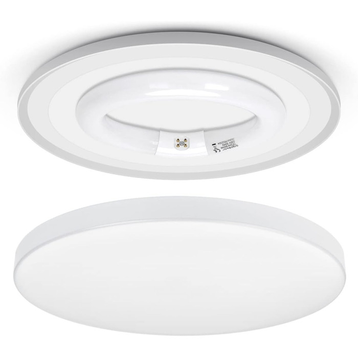 Люмінесцентна трубка Круглі круглі неонові трубки Лампа T9 21см 22Вт холодний білий 6500K 1200lm G10Q базовий цоколь Яскрава люмінесцентна трубка для кільцевої лампи.