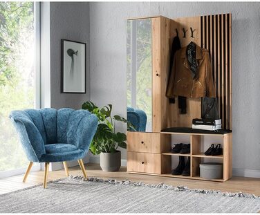 Вішалка для одягу комплект вішалка для передпокою компактна вішалка для одягу з дзеркалом шафа для взуття підставка для взуття под