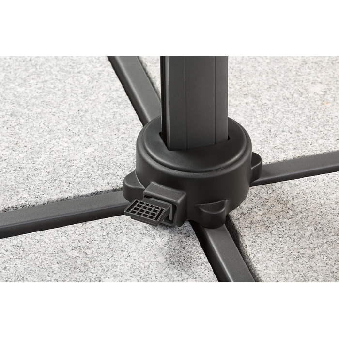 Парасолька Schneider RHODOS TWIST приблизно 300 x 300 см антрацит, Антрацит Антрацит 2025