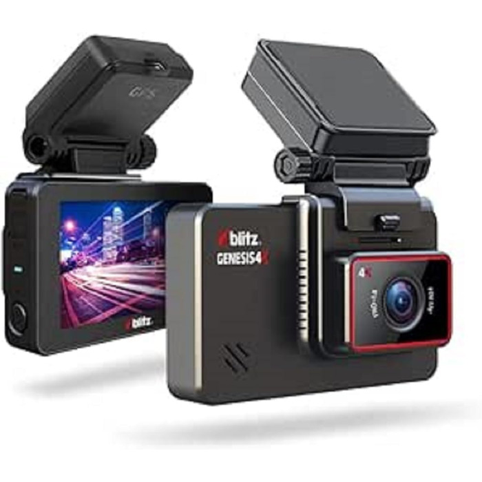 Автомобільна камера Xblitz Genesis 4k - сенсорна панель - G-сенсор - GPS - 4k відеореєстратор - широкий кут