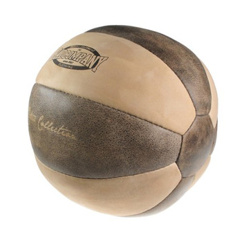 Шкіряний м&39яч Bad Company Retro Medicine Ball I - Коричневий - 1 кг