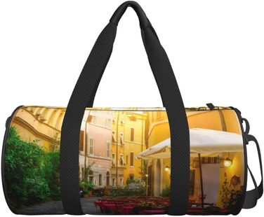 Універсальна дорожня сумка, італійська вінтажна спортивна сумка для чоловіків та жінок, сумка-мішок, спортивна сумка