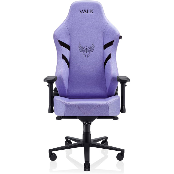 Геймерське крісло з повітропроникної тканини, ергономічне офісне крісло, крісло з поворотом на 160, підлокітники 4D, алюмінієва основа, подушка з піни з ефектом пам&39яті, професійне геймерське крісло (аметистово-бузковий) Тканина аметистово-бузковий