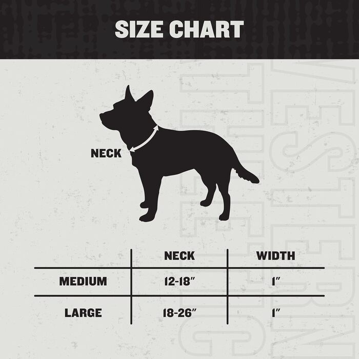 Нашийник для собак Hooey Nomad, міцний поліестеровий ремінець, дизайн у стилі вестерн, принт Тотем, розмір L