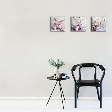 Полотно Картини Рожевий квітковий елегантний вишневий цвіт Картини Картини на полотні Сучасні картини для спальні Для домашнього д