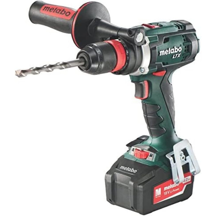 Акумуляторний дриль-шуруповерт Metabo BS 18 LTX Quick (602193650) 18В 2 шт. Li-Ion зарядний пристрій ASC 55 metaBOX 145 L, тип аку