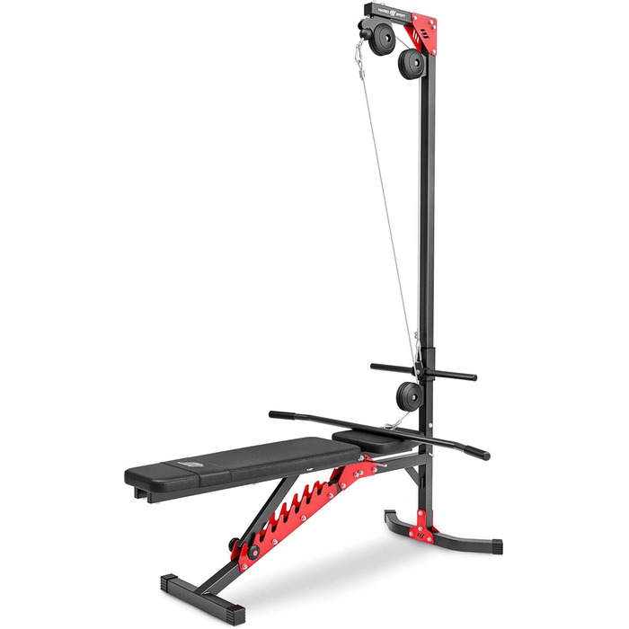 Регульована силова лава, стійка для штанги з 2 предметів, лава для тяги найширшого хвата, лава для згинання рук, тренажер для ніг, різні штанги диски/гумовані диски, загальна вага дисків 83/113 кг у комплекті (чавун, 113 кг), 25