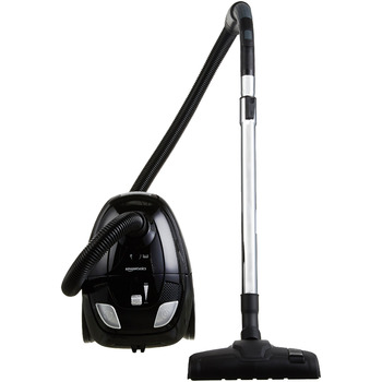 Пилосос із мішком Storeo Basics VCB35B15C-1J7W-70, потужний, компактний та легкий, для твердих поверхонь і килимів, HEPA-фільтр, 700 Вт, 1.5 л, EU, чорний