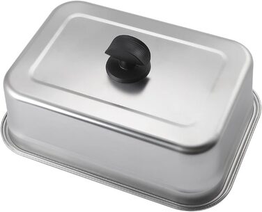 Мала піч для піци для гриля - Hot Bell - Зони зі змінним нагрівом - Випічка, підтримання тепла, копчення, приготування на пару та багато іншого - 22.80 x 10 x 31.60 см