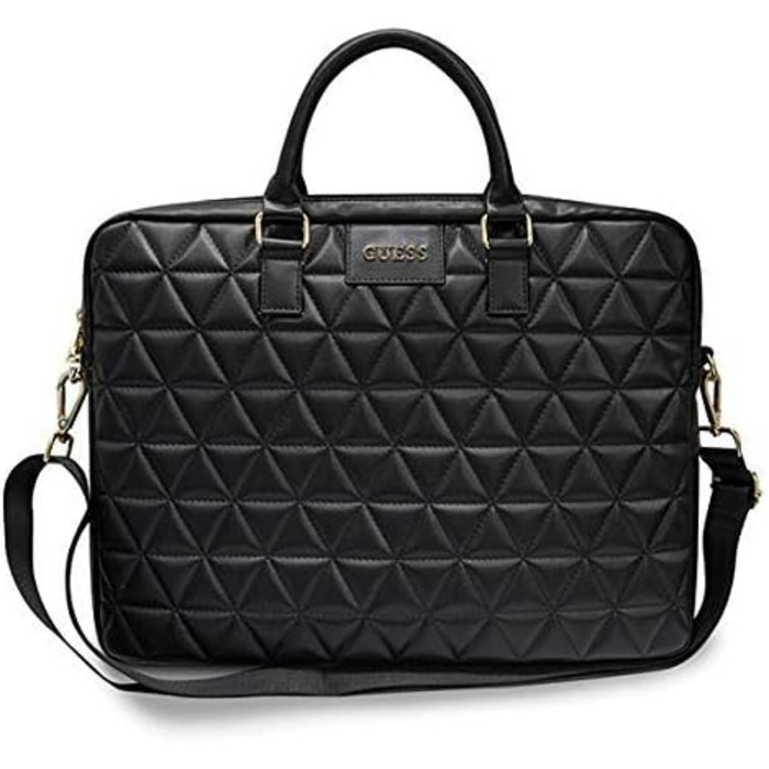 Сумка Guess із серії Quilted для ноутбука 15', чорна