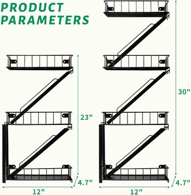 Полиця для пожежної сходи настінна плаваюча полиця Нью-Йорк металевий декоративний настінний органайзер драбина камінна книжкова полиця для вітальні (4 рівні)