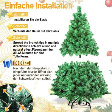 Штучна ялинка зі снігом 180 см Peviasot