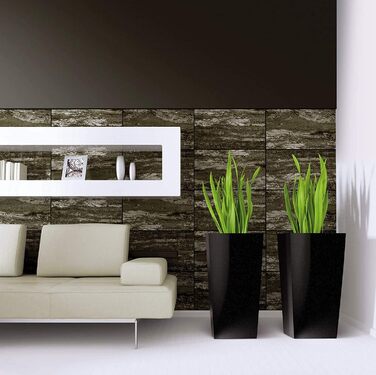 Горщик для рослин rg-vertrieb, квітковий горщик, кашпо, квадратне кашпо з вставкою, 3 розміри, 4 кольори, НОВИНКА (61 см антрацит)