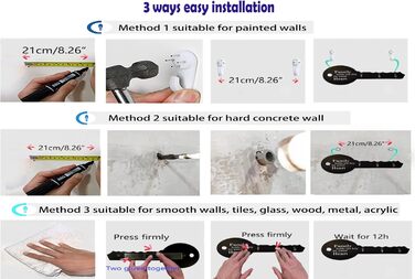 Подарунок для прикраси будинку Ключниця з дерева, самоклеюча або свердлильна, 3-стороння установка, дошка для ключів, дошки для кл