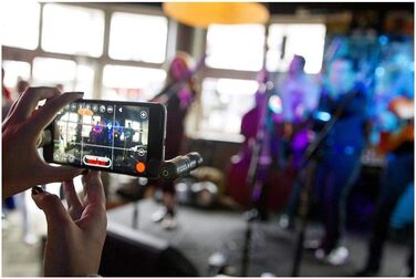 �DE VideoMic Me Компактний спрямований мікрофон для смартфонів з роз'ємом 3,5 мм для запису відео та створення контенту на ходу