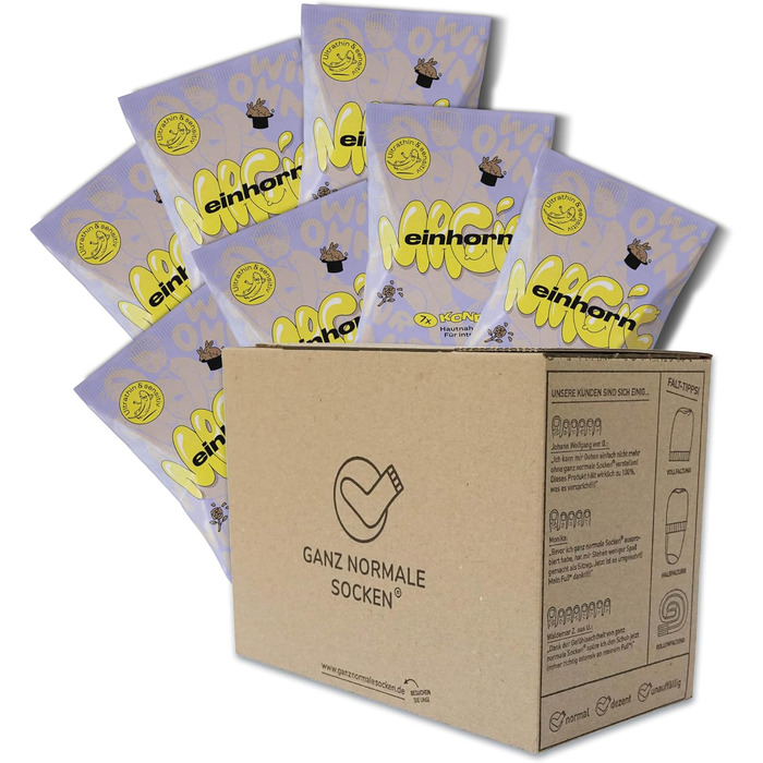 Презервативи Einhorn ультратонкі, річний запас, 49 шт