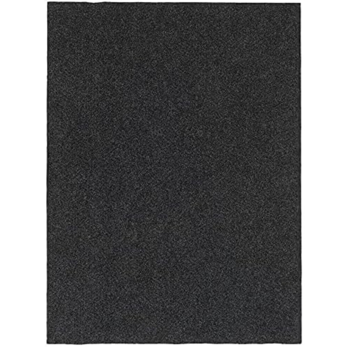 Штучна трава Snapstyle Газонний килим з ручками Стійкий до погодних умов Балкон Тераса Килим вуличний 200х50 см Антрацит