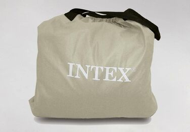 Надувне ліжко Intex, м'ятно-зелене, 107 x 168 x 25 см односпальне