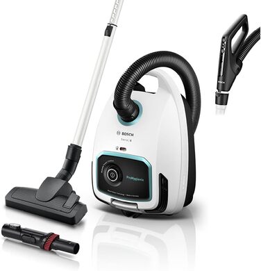 Пилосос Bosch з мішком ProHygiene Series 6 BGL6LHYG, пилосос, ідеально підходить для алергіків, гігієнічний фільтр, для паркету, к