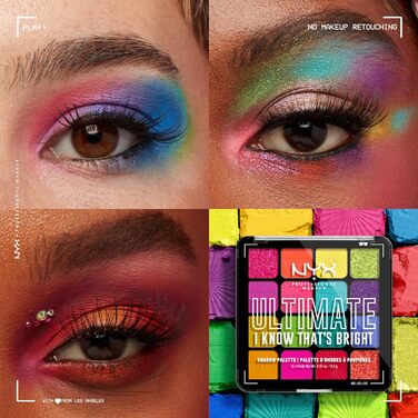 Палітра тіней NYX Professional Makeup (16 відтінків)