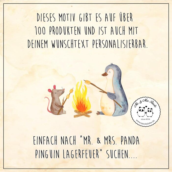 Персоналізована кружка &quotМістер і місіс Панда&quot з пінгвіном біля багаття - подарунки, робота, персоналізована кавова кружка, персоналізована термокружка, миша, кохання, кружка, робота, ізольована кружка
