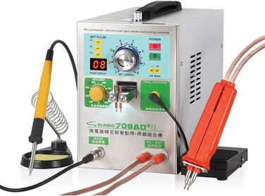 Акумуляторний точковий зварювальний апарат Hanchen 3,8 кВт акумуляторний зварювальний апарат світлодіодний імпульсний точковий зва