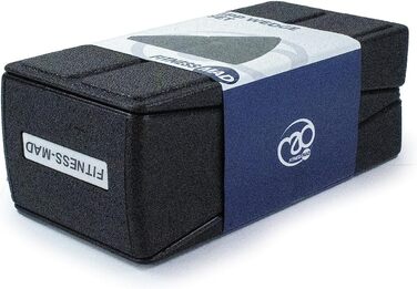 Комплект клинів для йоги з піни EPP (3 шт.) (один розмір) (чорний)