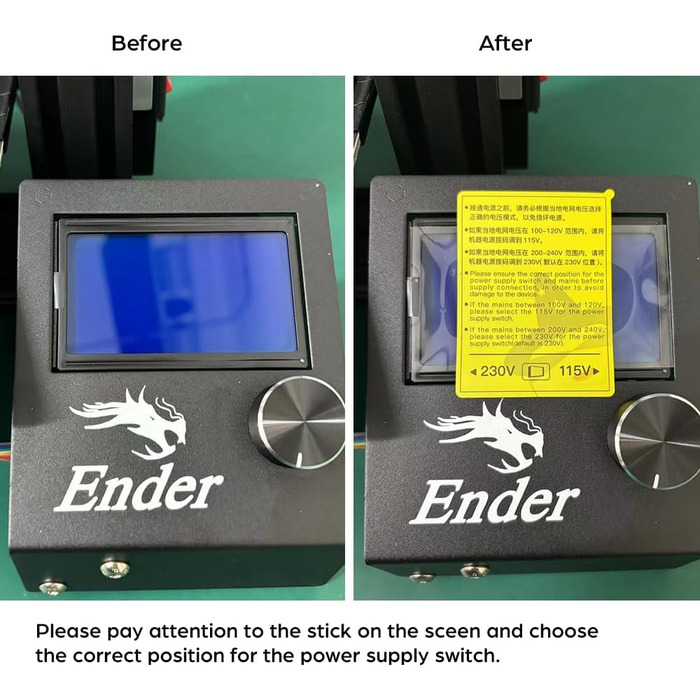 Офіційний 3D-принтер Creality Ender 3 із повним відкритим вихідним кодом із функцією друку резюме Розмір друку 3D-принтера своїми