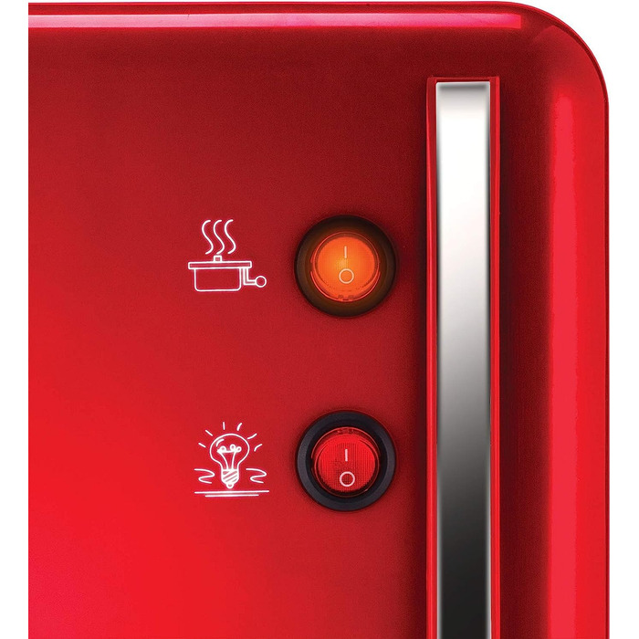 Вт, каструля з нержавіючої сталі з антипригарним покриттям, попкорн, як у кінотеатрі, внутрішнє освітлення, без бісфенолу А, функція збереження тепла, для вечорів кіно, з низьким вмістом жиру, 48535 POPCORNMAKER Retro - 300