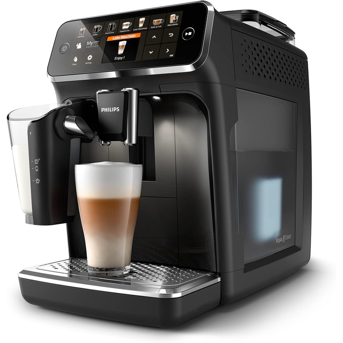 Кавомашина Philips Series 5400 з системою LatteGo та універсальним засобом для видалення накипу Purivita (750 мл) комплект з 1 пляшкою